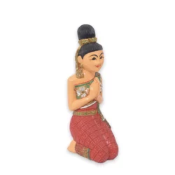 Sawasdee Damen-Figur knieend - rot