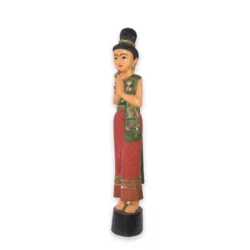 Sawasdee Damen-Standfigur rot 130cm