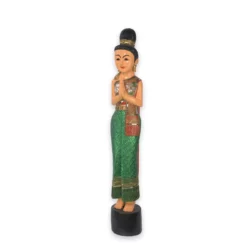Sawasdee Damen-Standfigur grün 130cm